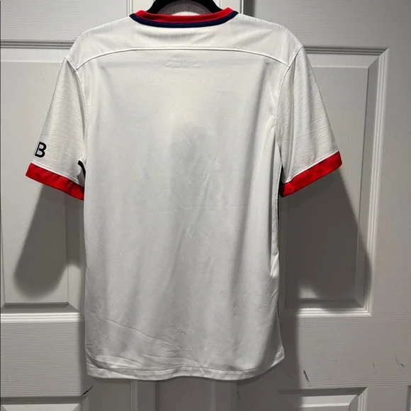 Nike PSG White Jersey with Red and Blue Accents - Picture 4 of 4